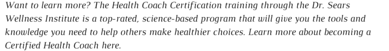 health coach certification program