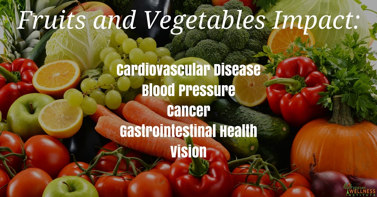 Fruits and Vegetables Prevent Disease